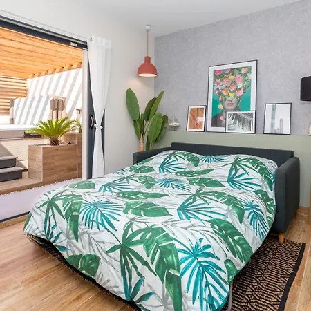 L'entre Deux-suite Romantique - Jacuzzi Privatif - Clim Reversible - Wifi Апартаменты